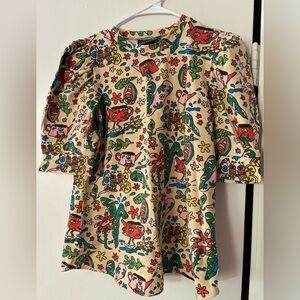 Nooworks puff sleeve bug shirt